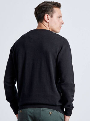 Πλεκτή Μπλούζα Μαύρη